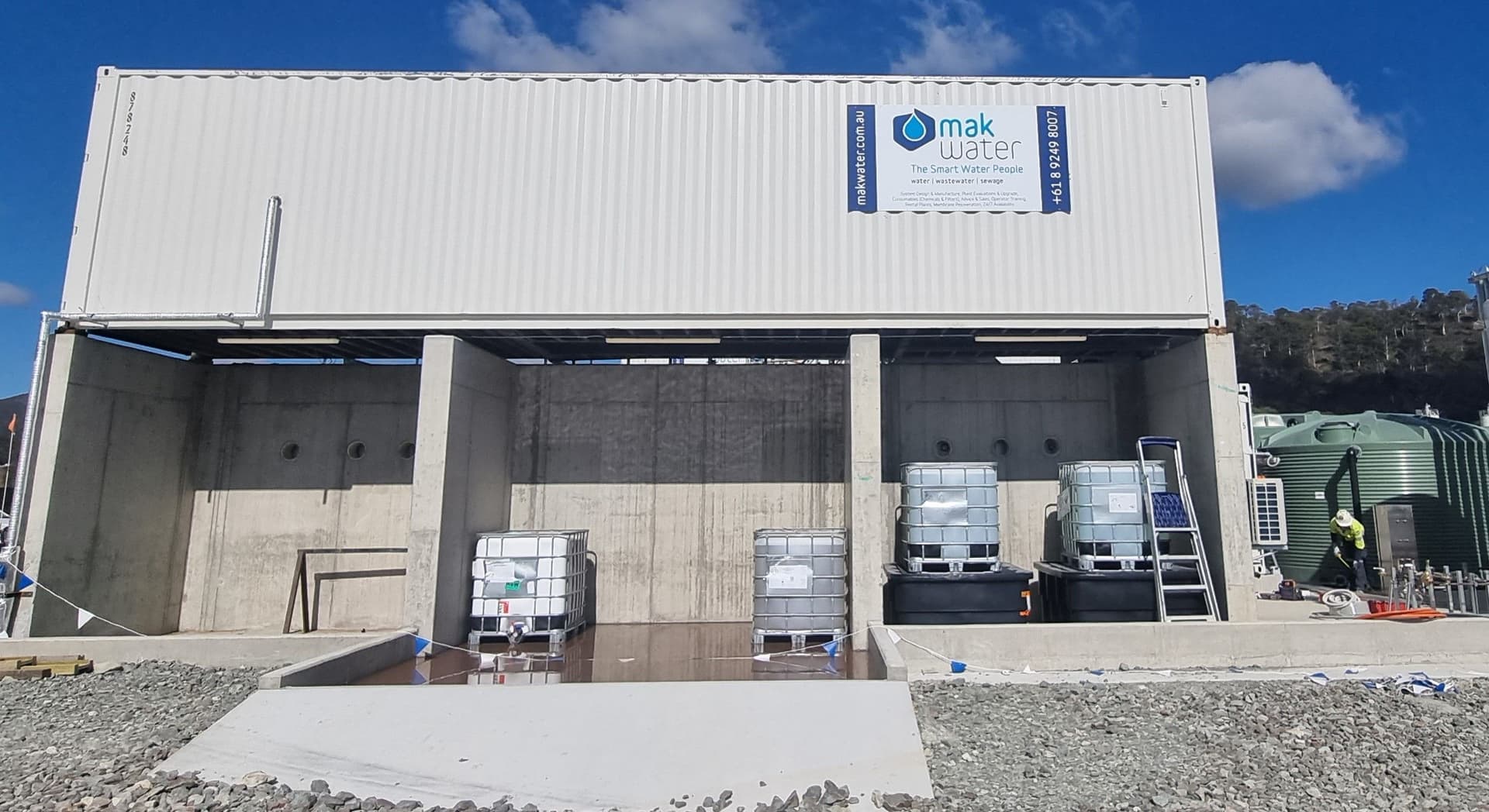 Sludge Dewatering for Hydro Tunnelling Project - MAK Water